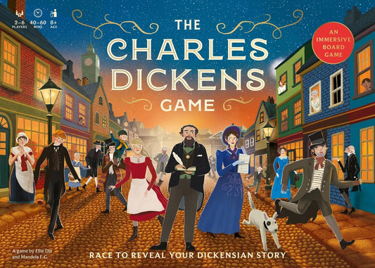 Charles Dickens Boardgame by Ellie Dix