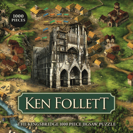 Ken Follett: The Kingsbridge 1000-piece jigsaw puzzle by Anonymous