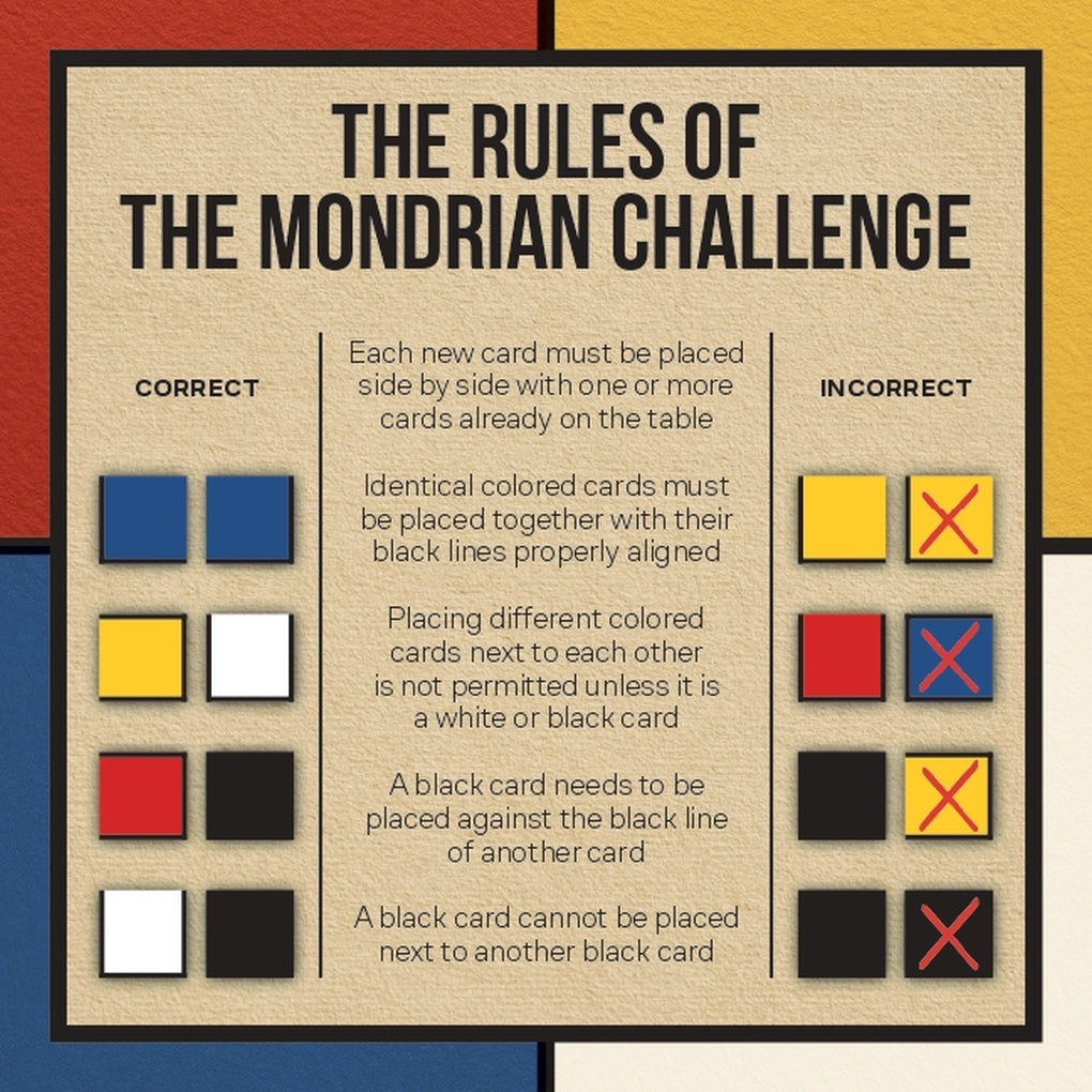 The Mondrian Challenge by Linda van Gaalen, Mia van Gaalen