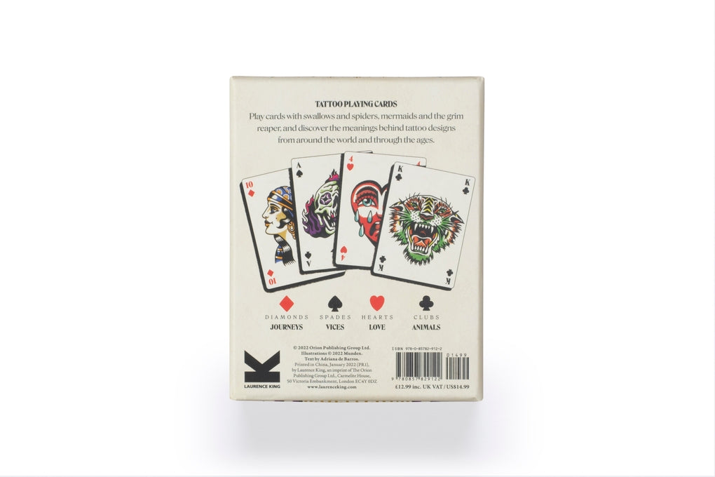 Tattoo Playing Cards by The Tattoo Journalist