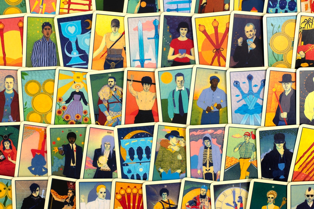 Movie Tarot (Mini Deck) by Diana McMahon Collis