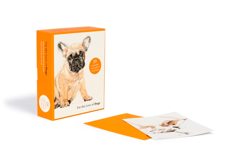 For the Love of Dogs: 20 Individual Notecards and Envelopes by Ana Sampson, Sarah Maycock