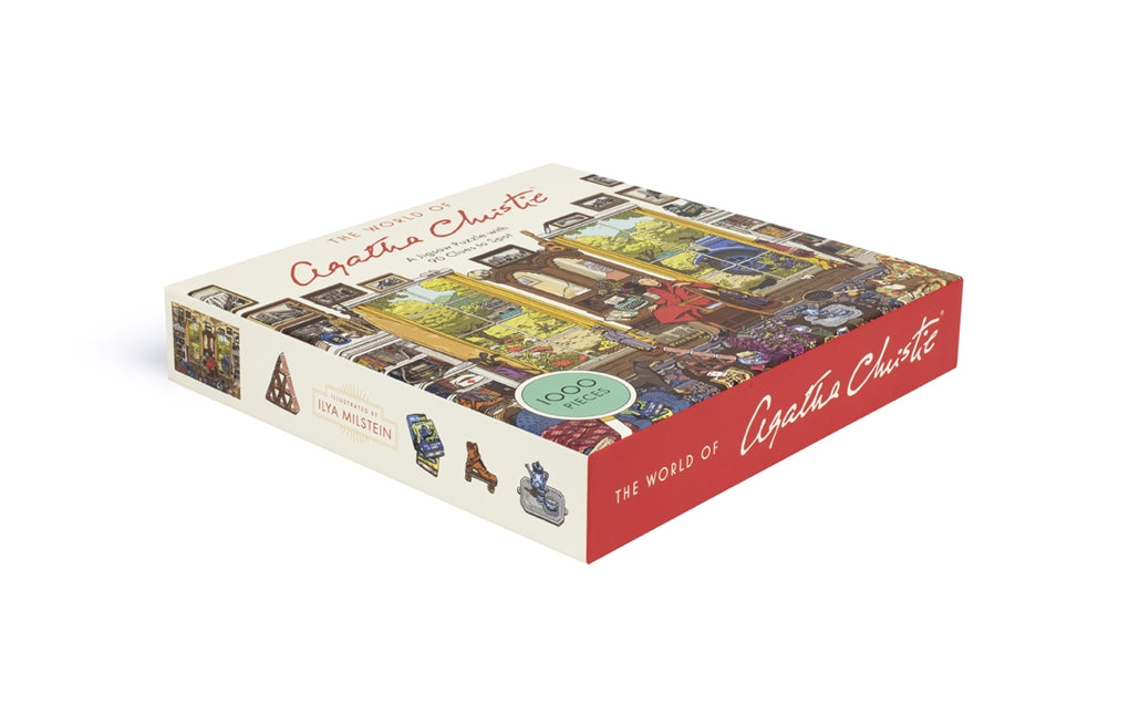 The World of Agatha Christie: 1000-piece Jigsaw by Ilya Milstein