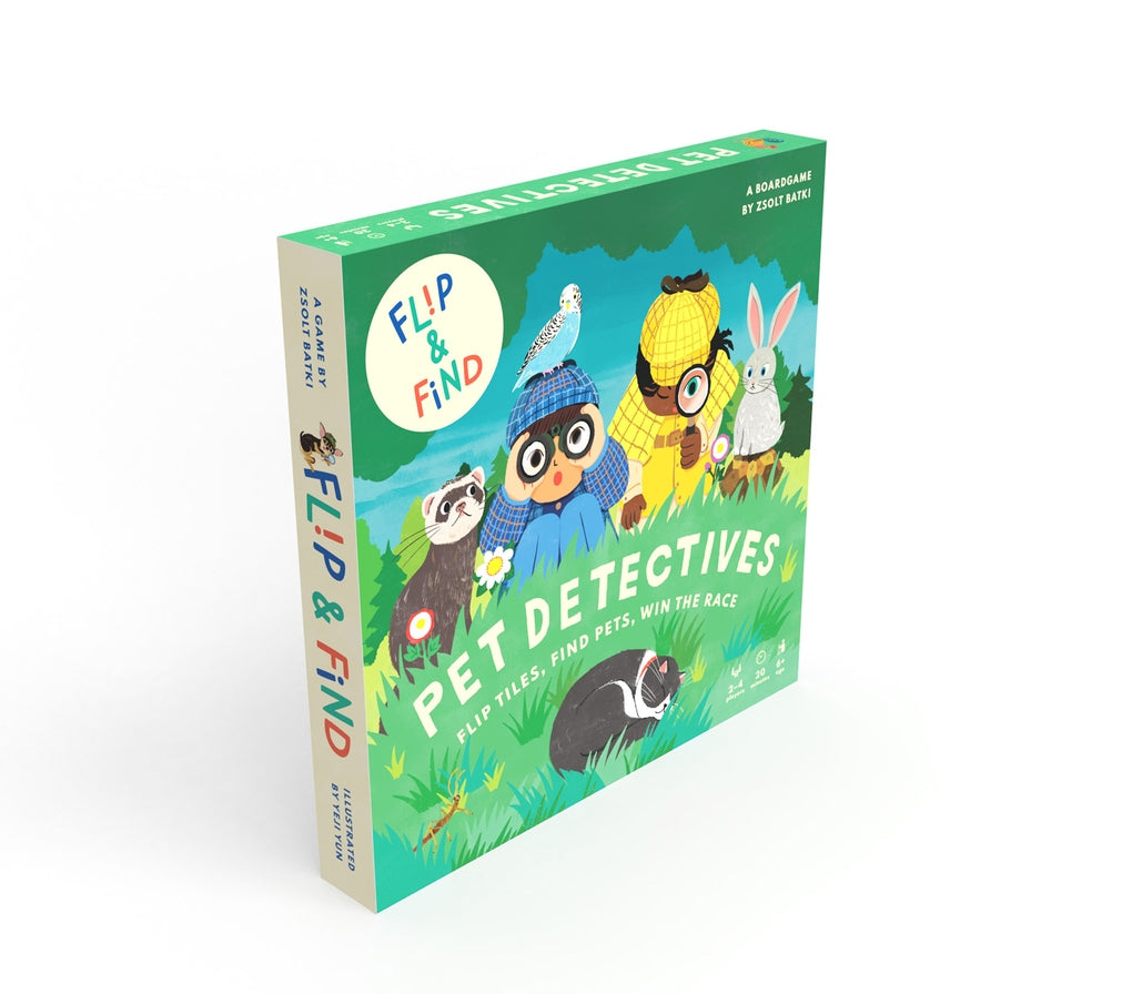 Flip and Find: Pet Detectives by Zsolt Batki, Yeji Yun