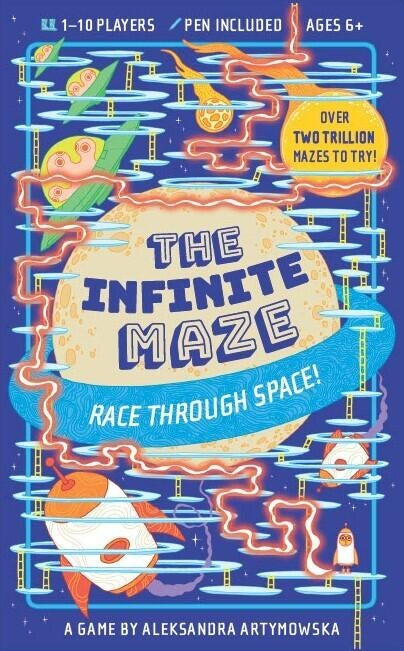 The Infinite Maze: Race Through Space! by Aleksandra Artymowska