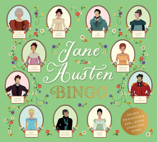 Jane Austen Bingo by Barry Falls, Barry Falls, John Mullan