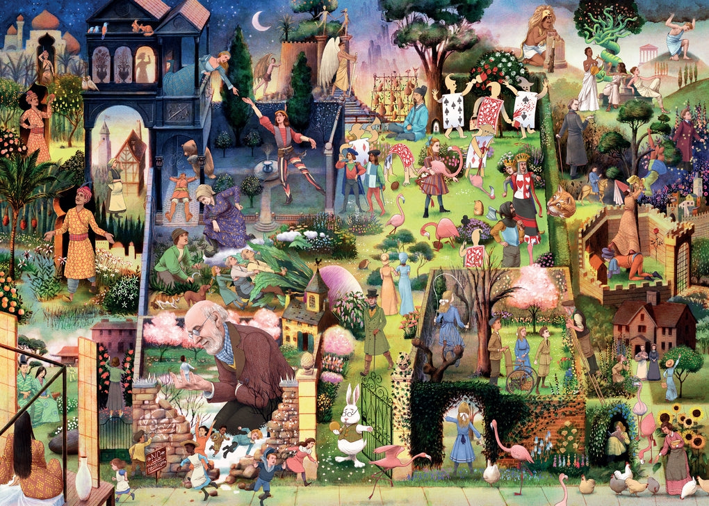 A Book Lover's Garden by Michael Kirkham