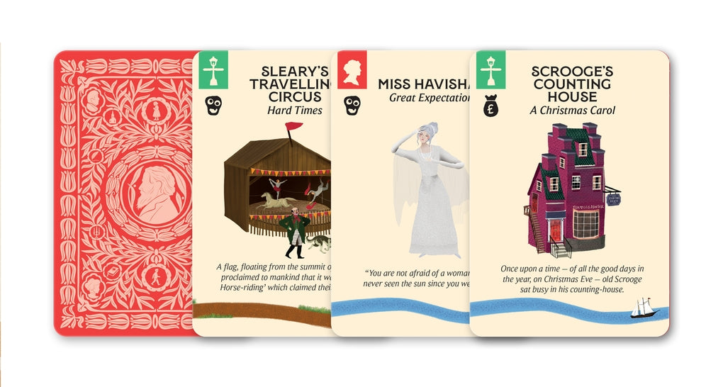 Charles Dickens Boardgame by Ellie Dix