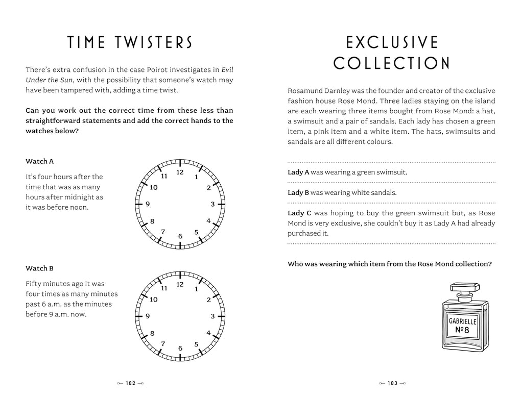 The Official Poirot Puzzle Book