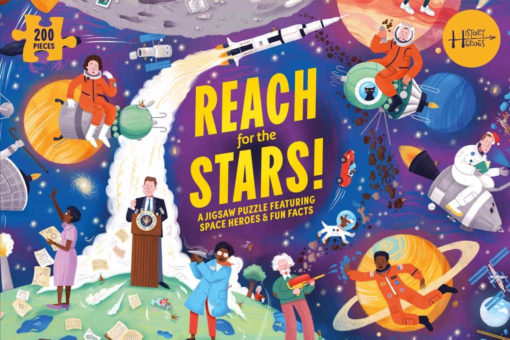 Reach for the Stars! by History Heroes, Wesley Robins