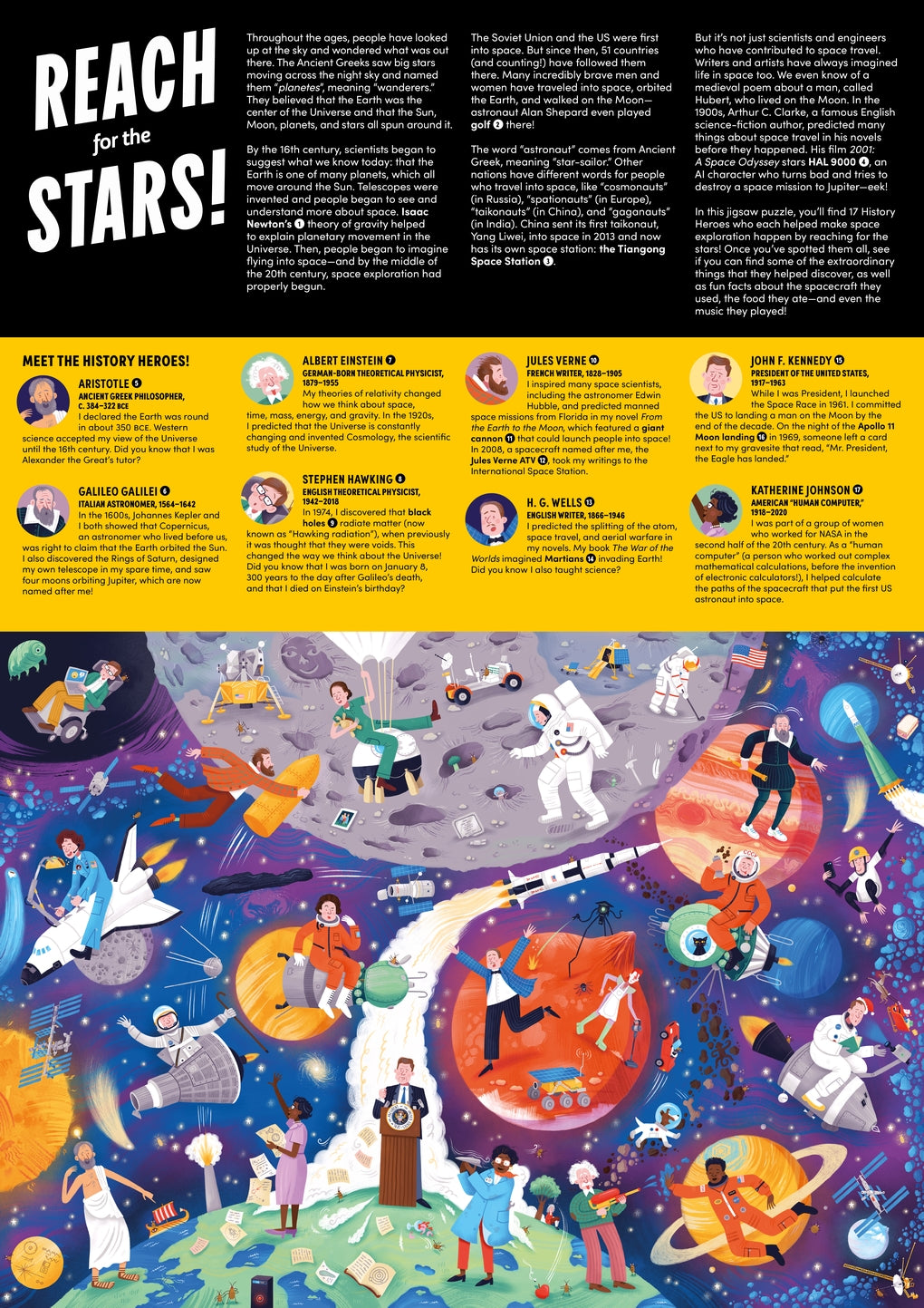 Reach for the Stars! by History Heroes, Wesley Robins