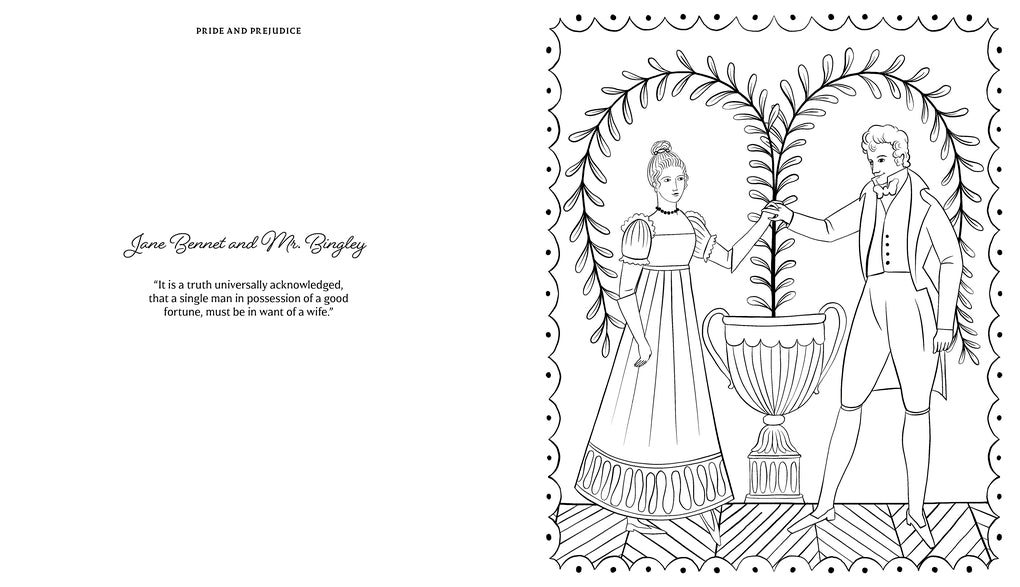 The World of Jane Austen Coloring Book by Eleanor Taylor, Eleanor Taylor