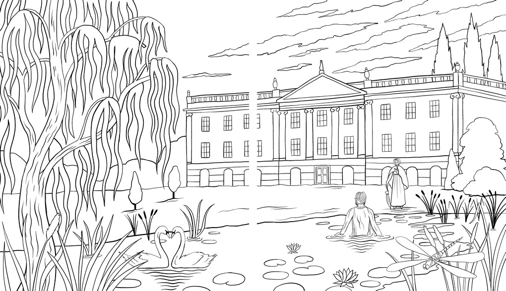 The World of Jane Austen Coloring Book by Eleanor Taylor, Eleanor Taylor