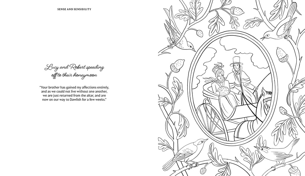 The World of Jane Austen Coloring Book by Eleanor Taylor, Eleanor Taylor