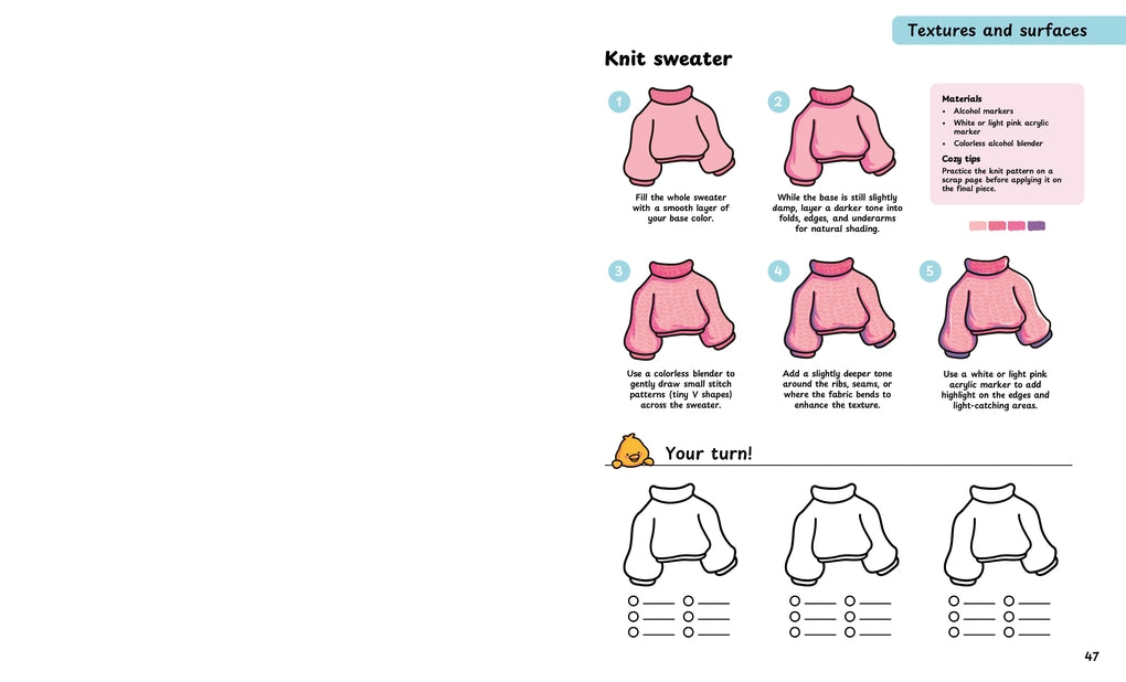 How to Cozy Color by Belly Bean