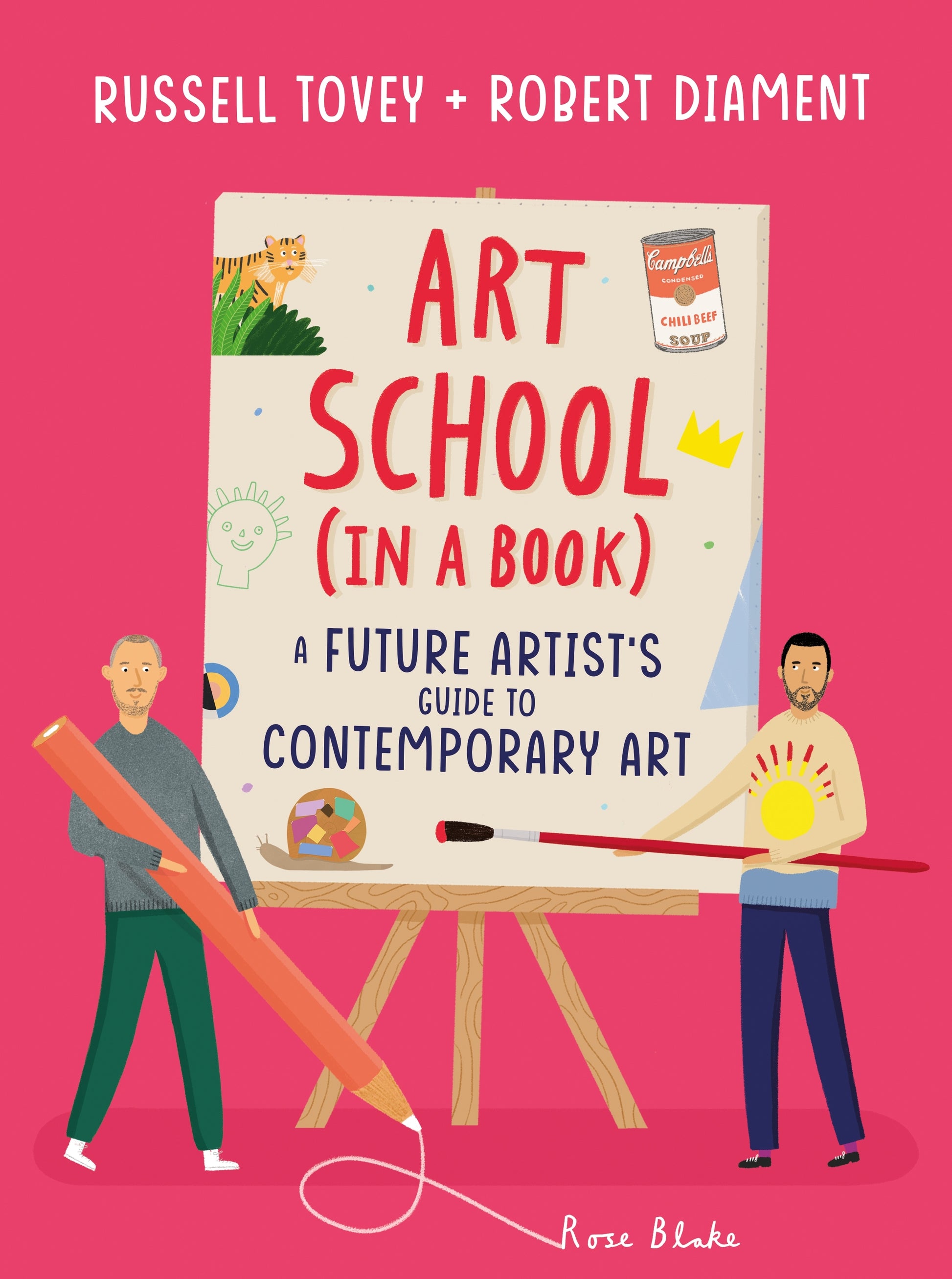 Art School (in a book) by Russell Tovey, Robert Diament, Rose Blake