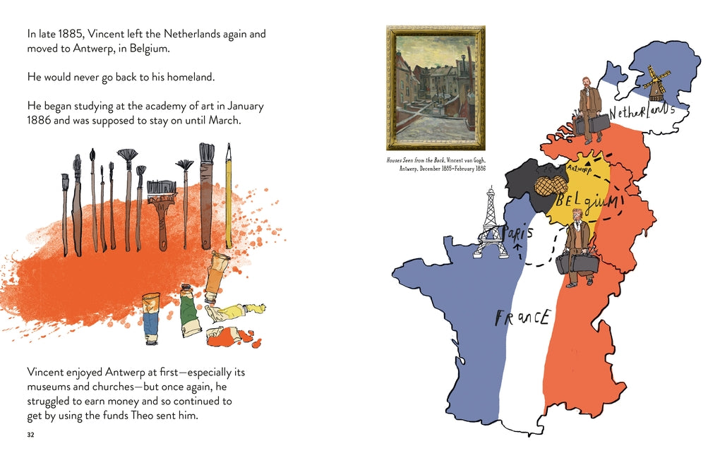 Little Guides to Great Lives: Vincent van Gogh by Emma Adams