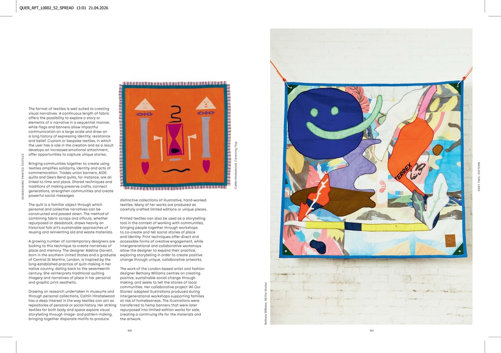 Reimagining Printed Textiles by Rebecca Hoyes, Jo Pierce