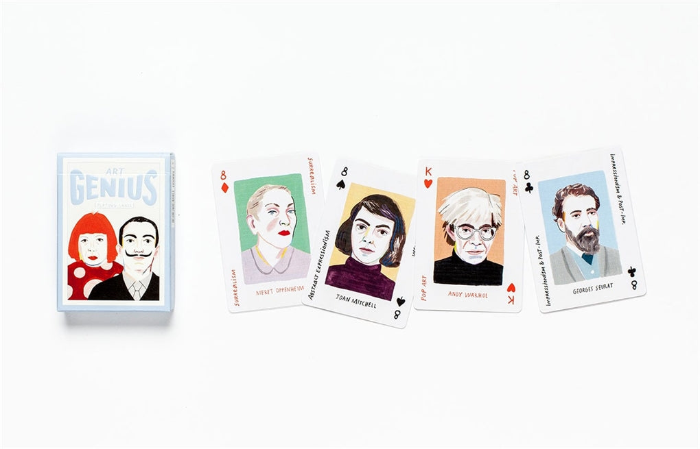 Genius Art (Genius Playing Cards) by Rebecca Clarke, Laurence King Publishing