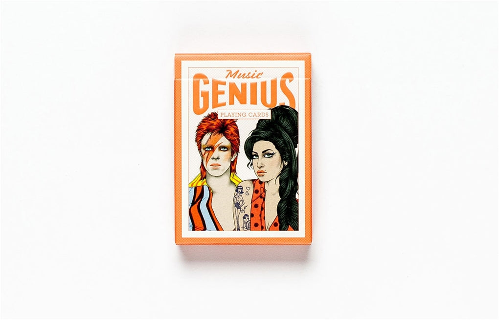 Genius Music (Genius Playing Cards) by Rik Lee, Laurence King Publishing