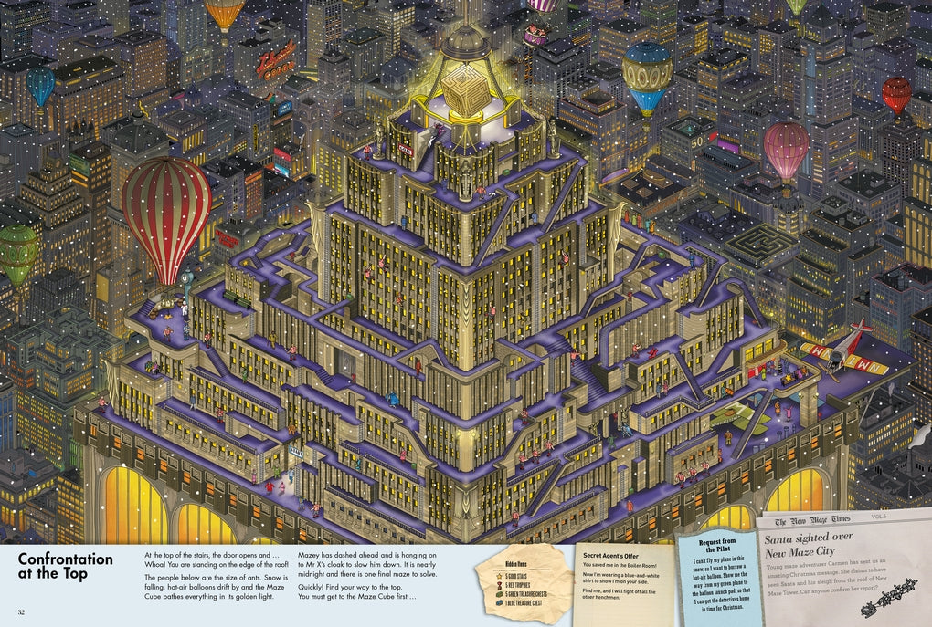 Pierre the Maze Detective: The Mystery of the Empire Maze Tower by Hiro Kamigaki