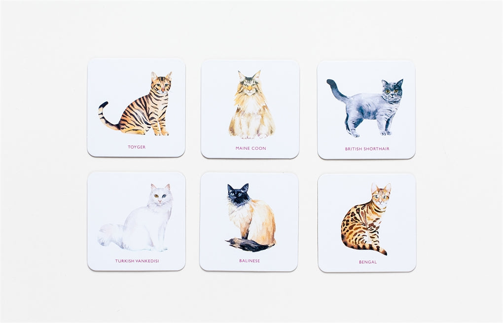 Cat Coasters by Laurence King Publishing