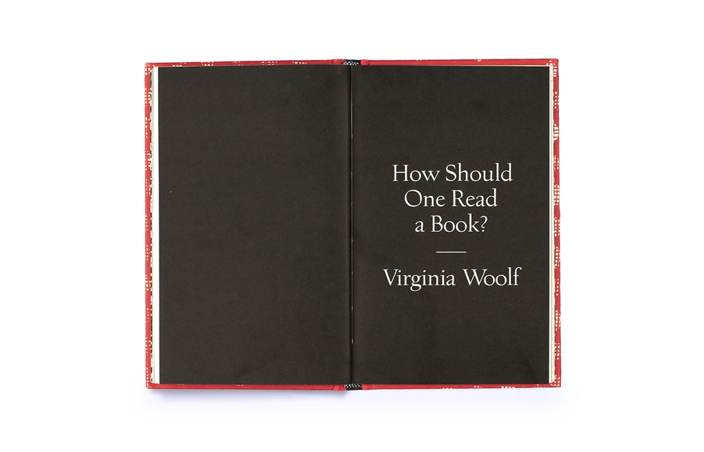 How Should One Read a Book? by Virginia Woolf, Sheila Heti