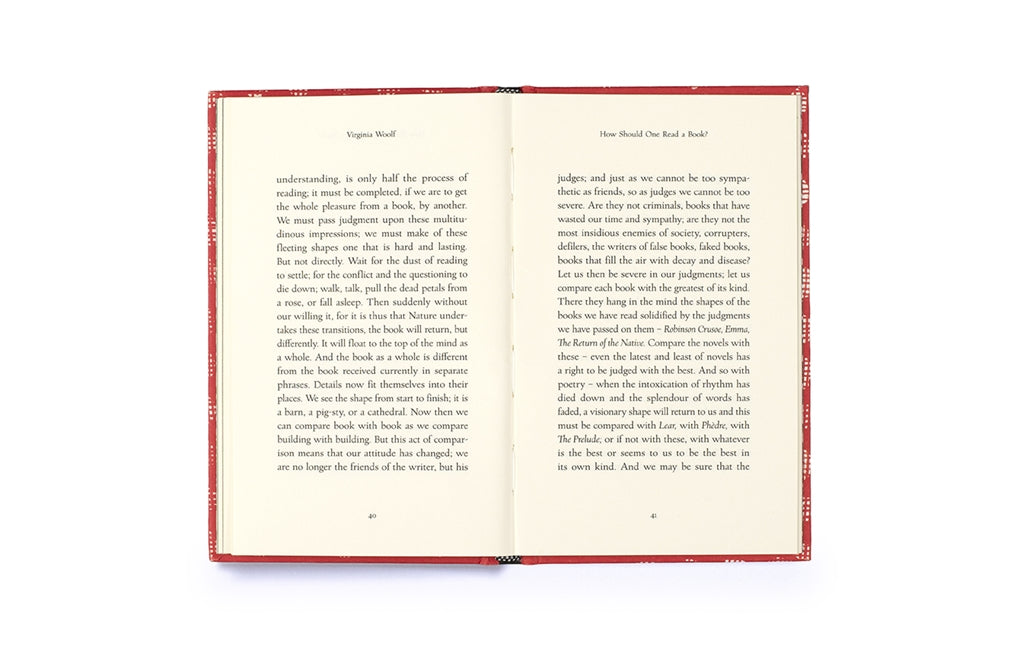 How Should One Read a Book? by Virginia Woolf, Sheila Heti