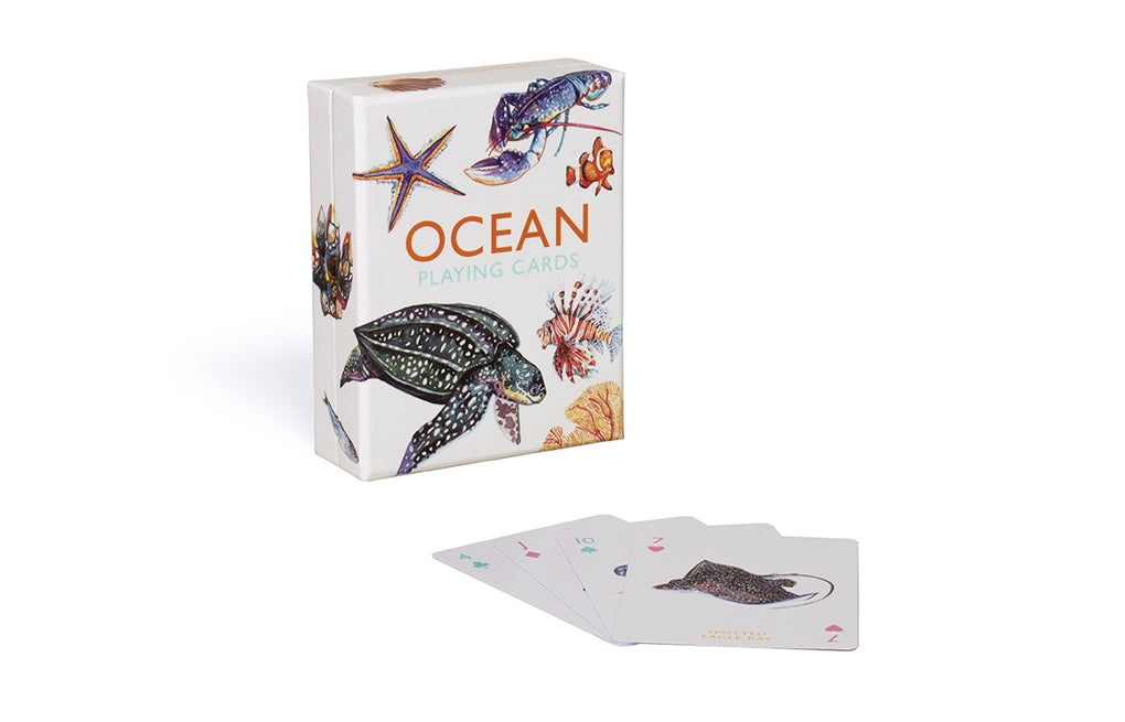 Ocean Playing Cards by Holly Exley, Magma Publishing Ltd