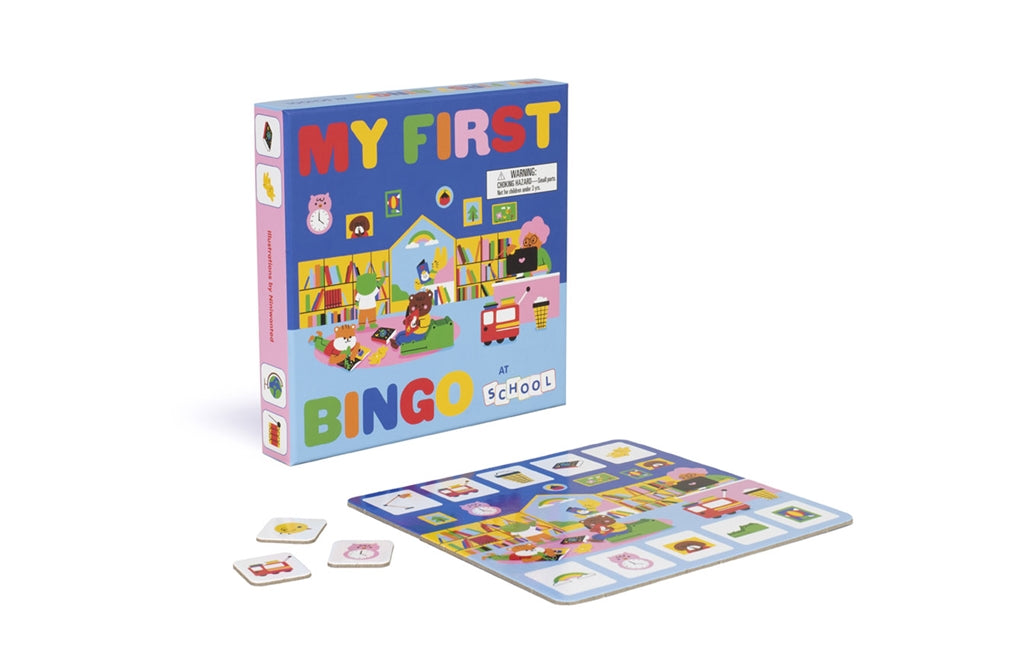 My First Bingo: At School by Laurence King Publishing