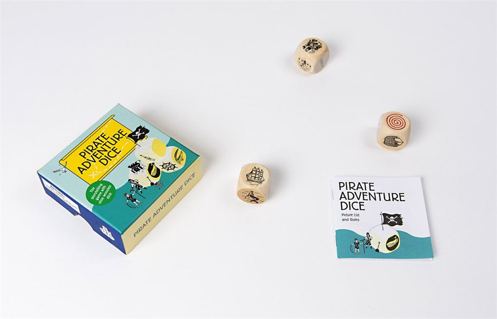 Pirate Adventure Dice by Hannah Waldron