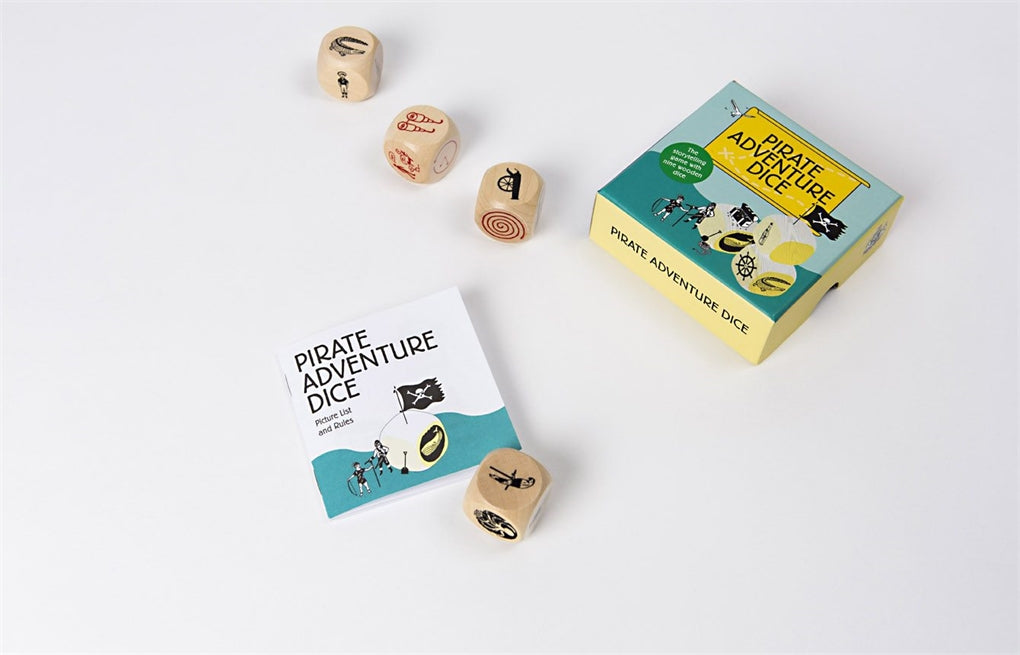 Pirate Adventure Dice by Hannah Waldron