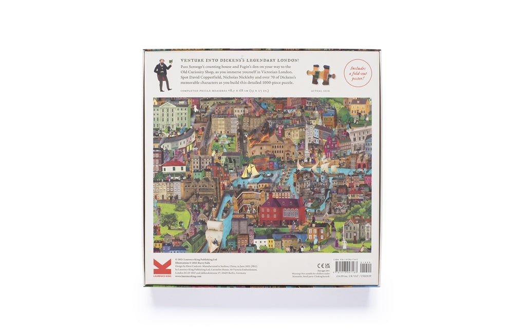 The World of Charles Dickens: A Jigsaw Puzzle with 70 Characters to Find | Papercut The World of Charles Dickens: A Jigsaw Puzzle with 70 Characters to Find | Papercut
