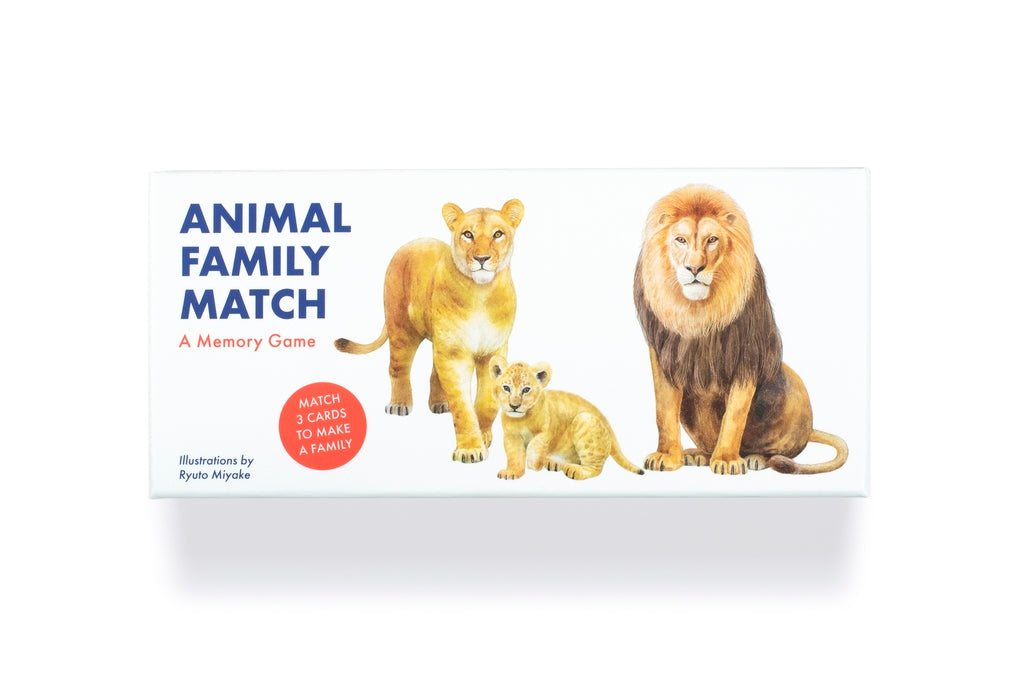 Animal Family Match by Laurence King Publishing, Mike Unwin, Ryuto Miyake