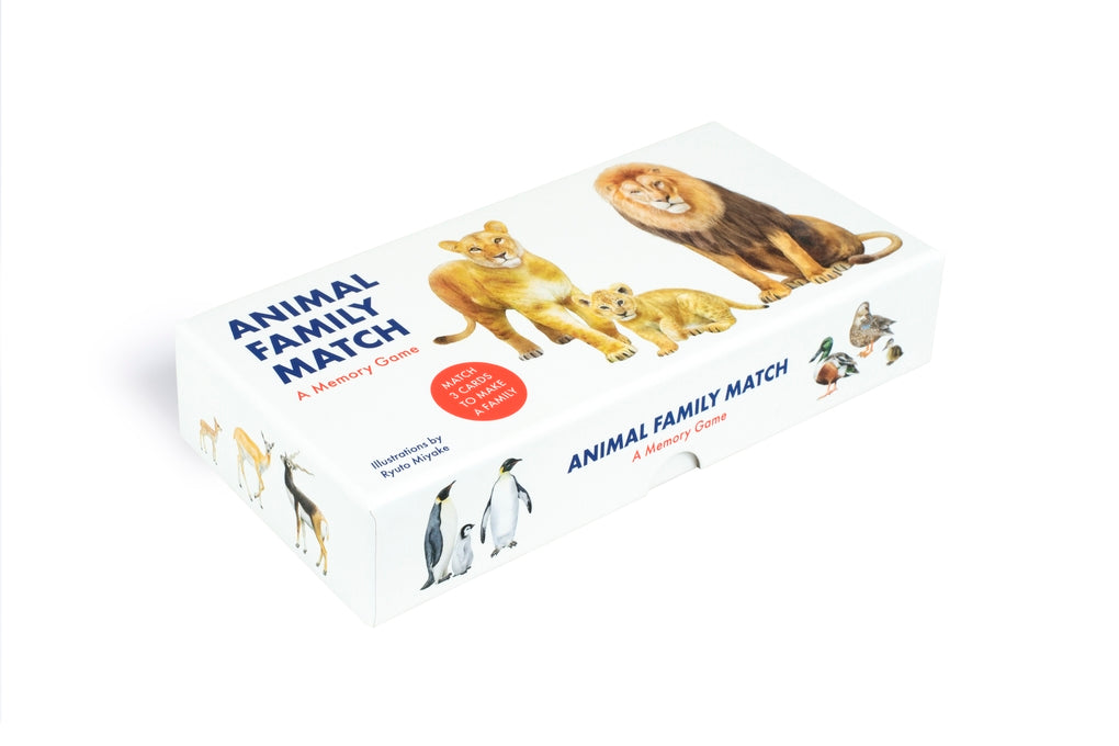 Animal Family Match by Laurence King Publishing, Mike Unwin, Ryuto Miyake