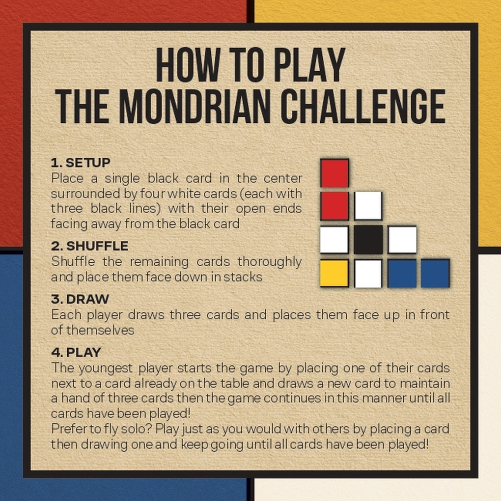 The Mondrian Challenge by Linda van Gaalen, Mia van Gaalen