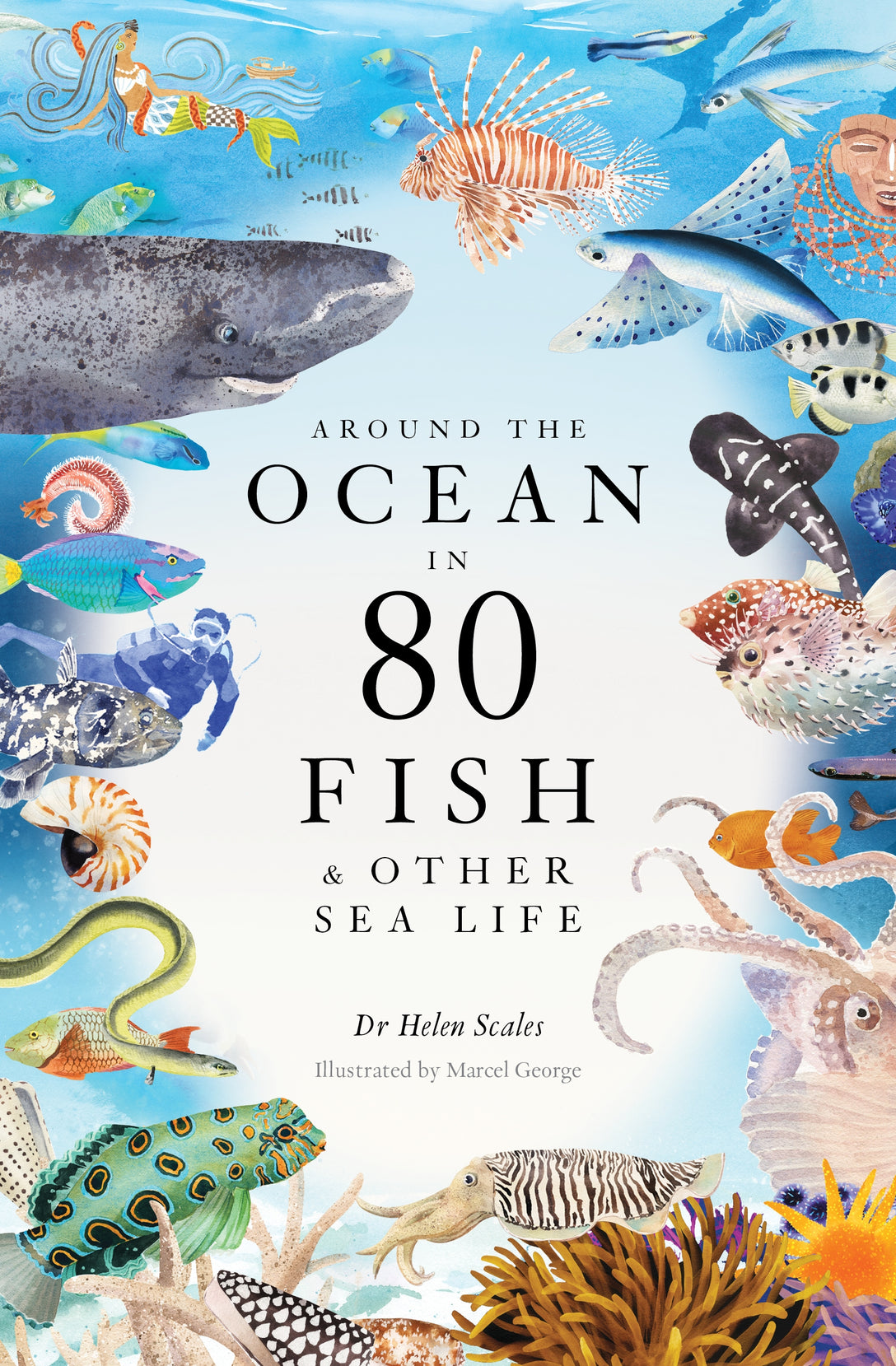 Around the Ocean in 80 Fish and other Sea Life by Marcel George, Helen Scales