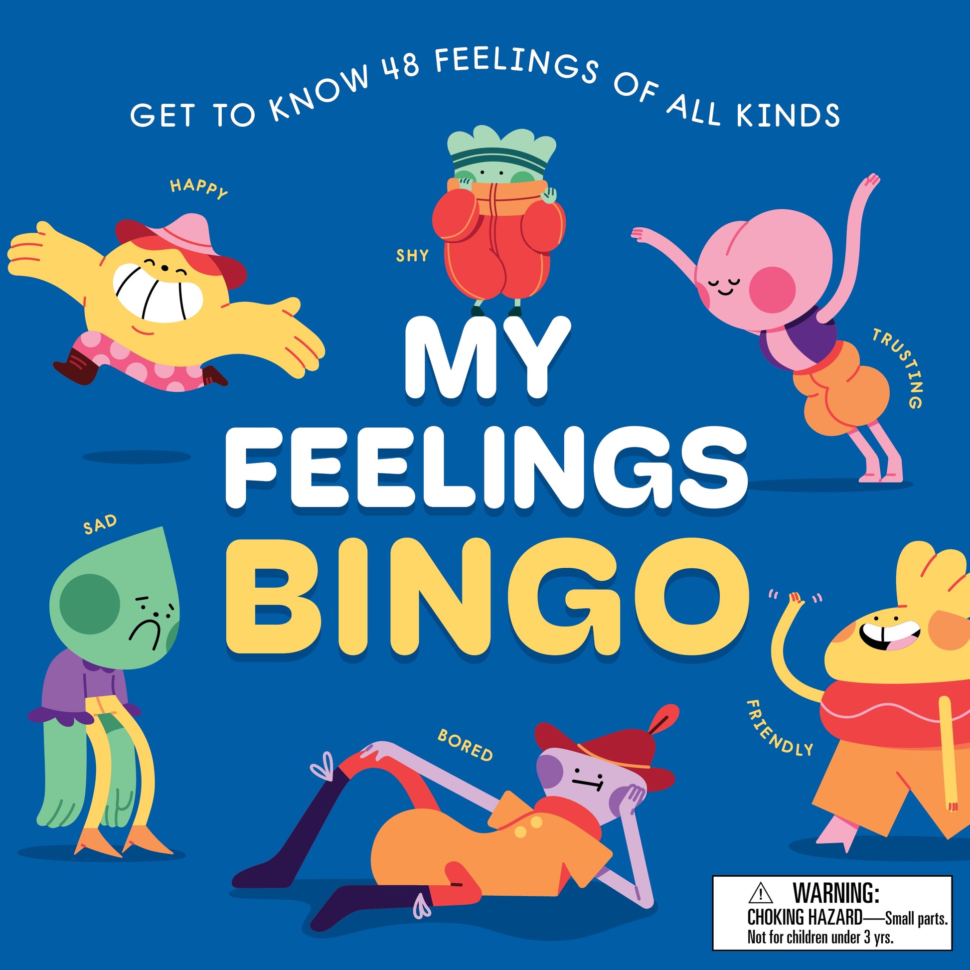 My Feelings Bingo by Bee Grandinetti, Emily Midouhas