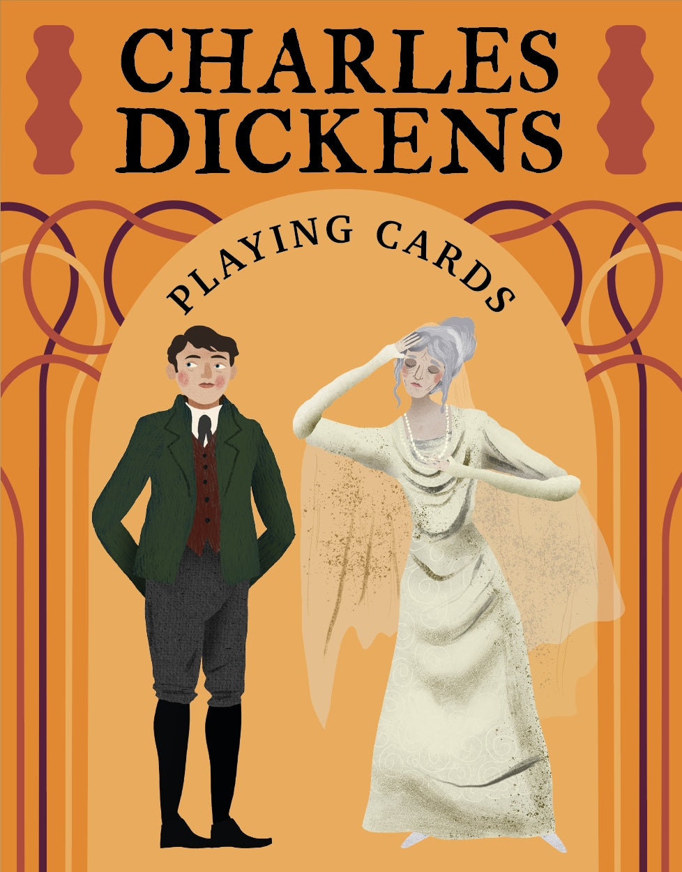 Charles Dickens Playing Cards by Barry Falls, John Mullan