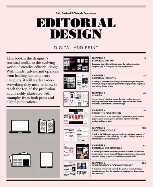 Editorial Design by Cath Caldwell, Yolanda Zappaterra