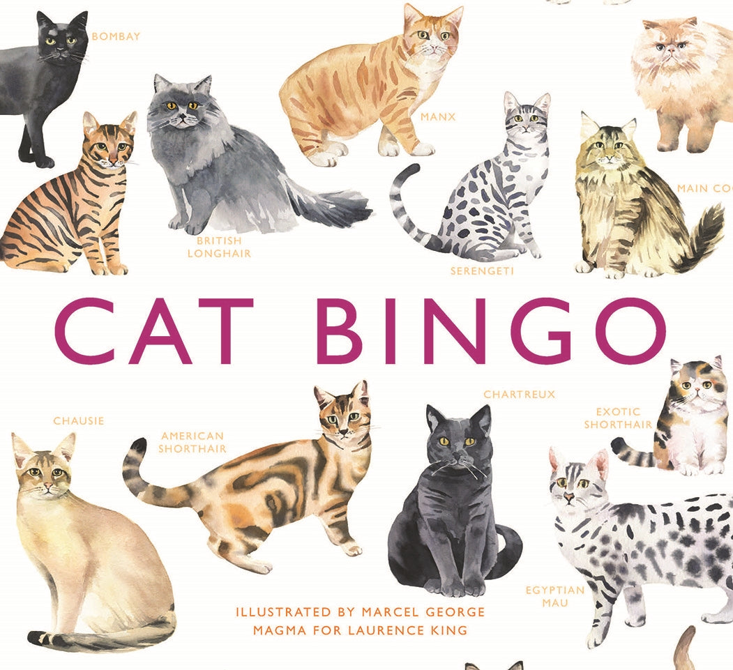 Cat Bingo by Marcel George, Laurence King Publishing